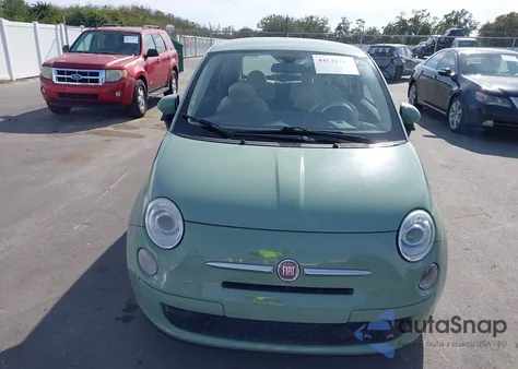 2015 Fiat 500 Pop из США, поврежденный, VIN 3C3CFFAR7FT501527